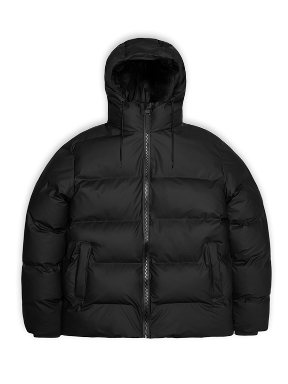 RAINS Puffer Jacket W3T3 - Black