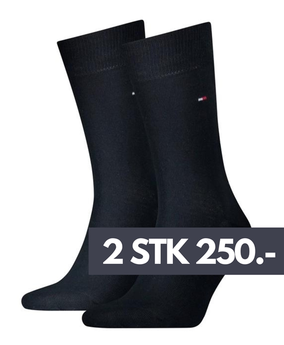 Tommy Hilfiger Men Sock Classic 2 Pack - Dark Navy 